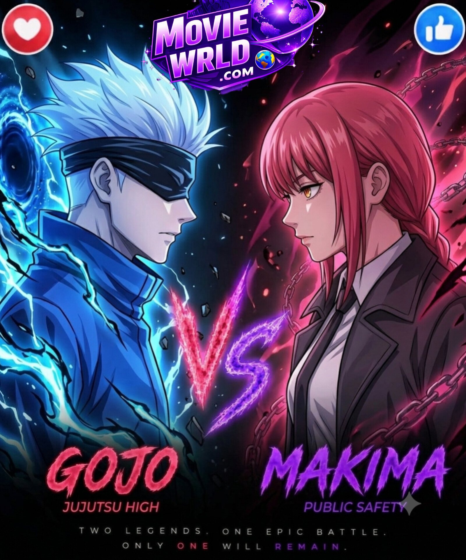 Trending Now: Gojo Satoru Vs Makima