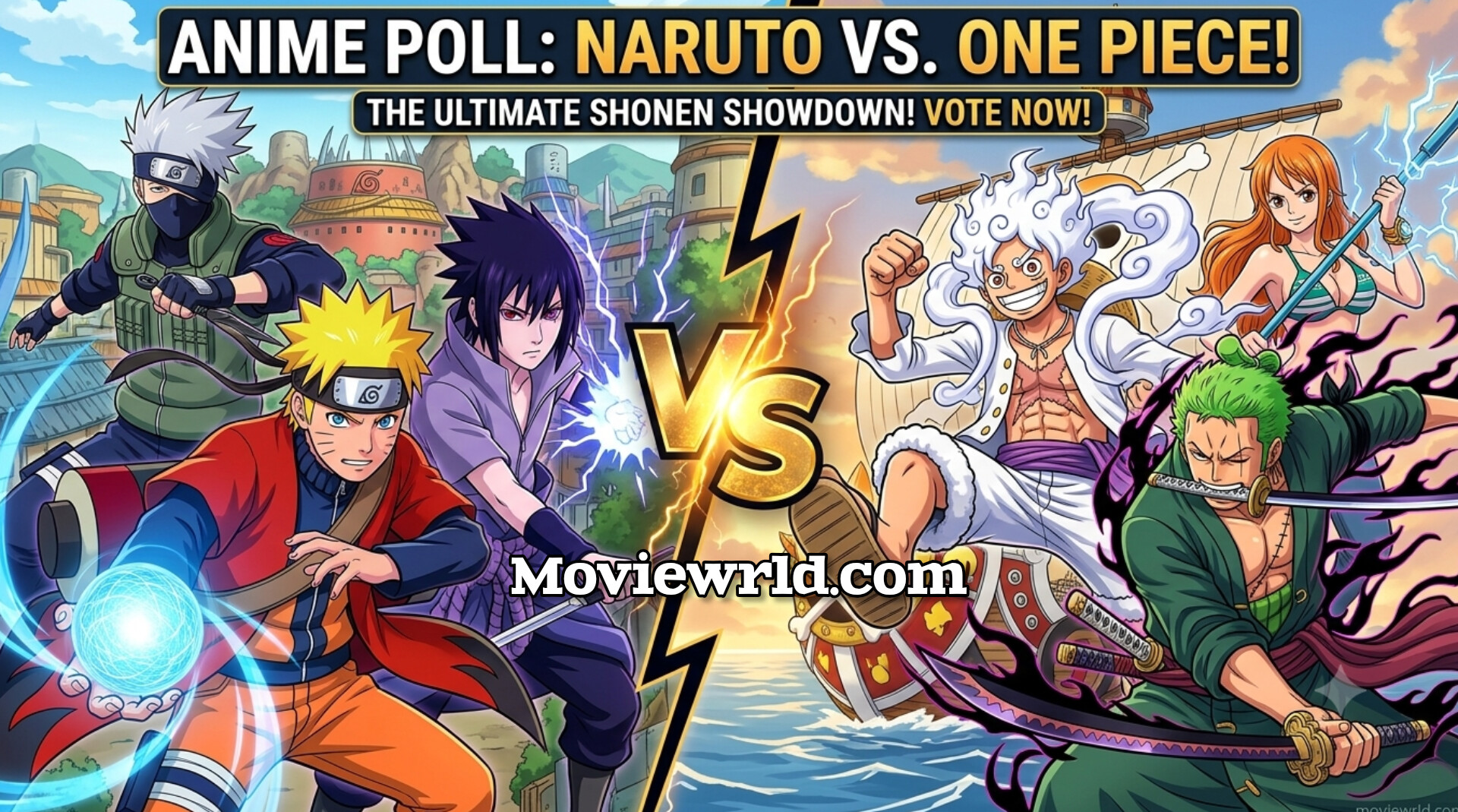 DAILY POLL: NARUTO vs ONE PIECE