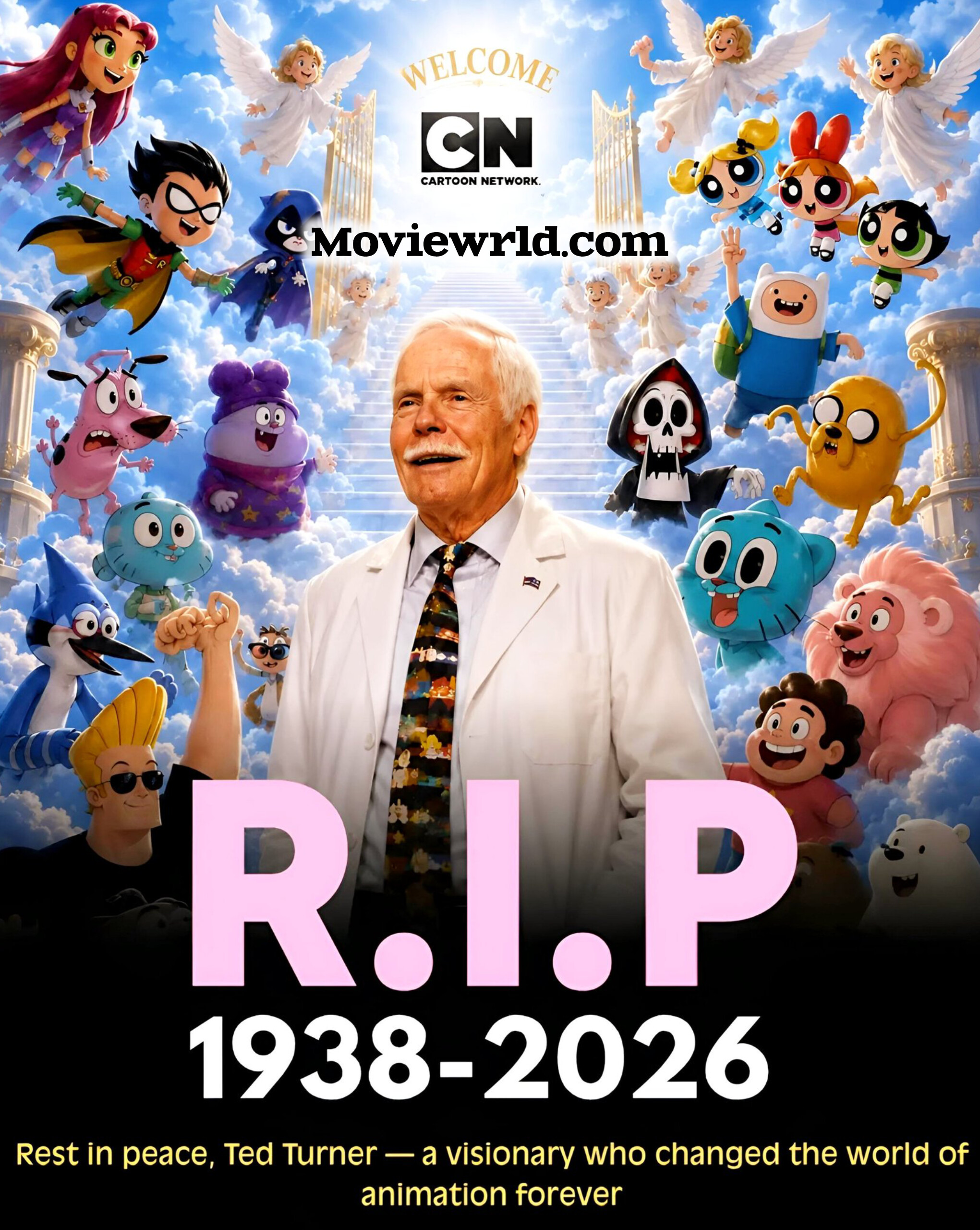 BREAKING: TITAN TED TURNER PASSES AWAY AT 87.